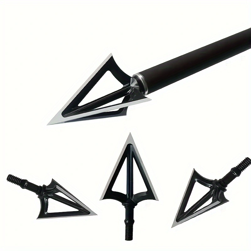 6PK Hunting Broadhead 100 Grai - Crossbow Bolt Broadhead review and price
