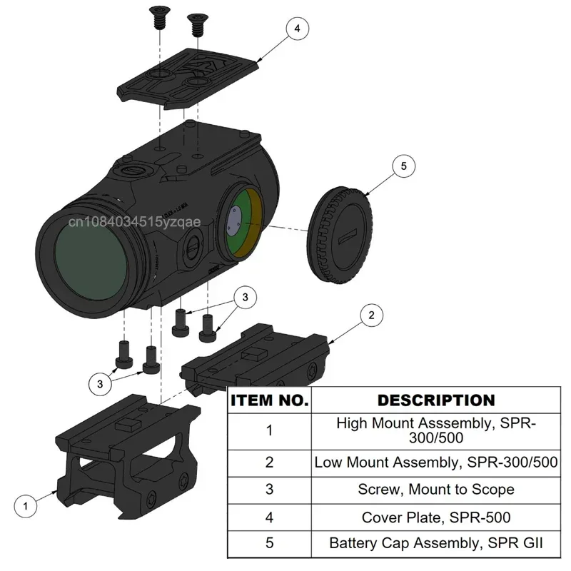 Tactical GEN II 5X Prism Rifle - Outdoor Hunting Range review and price