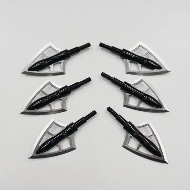 6PK Bow Hunting Broadhead 125  - Crossbow Bolt Broadhead review and price